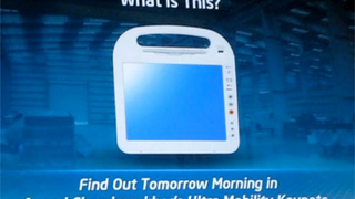 Mystery Tablet Shown at Intel Event, Either the Classmate 3 or a Quad Core Speak & Spell